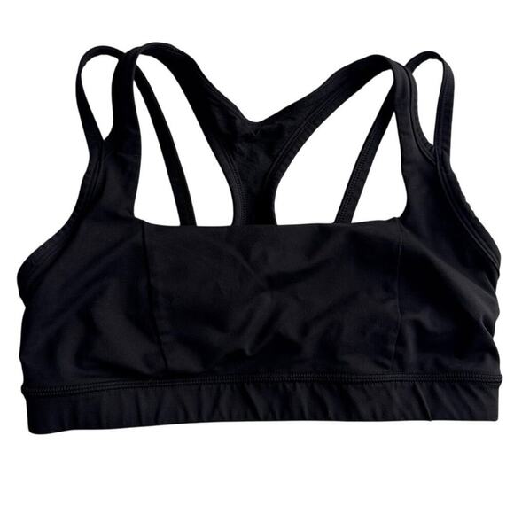 Lululemon Splendour Sports Bra in Black Womens Size 8 - Picture 1 of 4